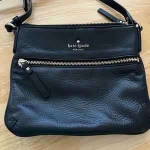 Black Leather Kate Spade Crossbody